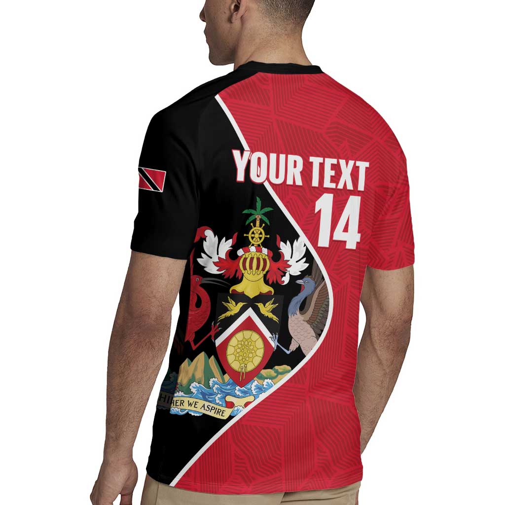 Custom Trinidad and Tobago Football Rugby Jersey 2025 Go Champions - Wonder Print Shop