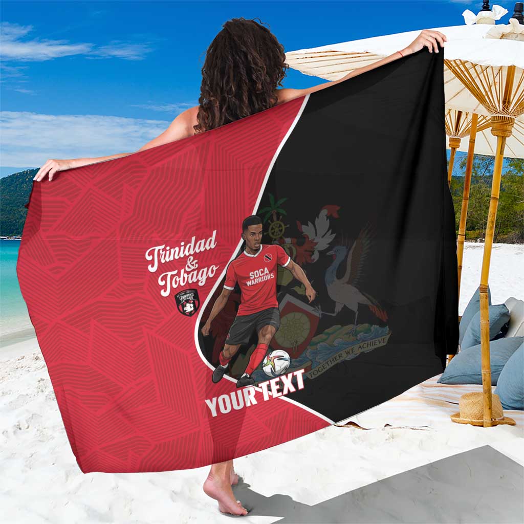 Custom Trinidad and Tobago Football Sarong 2025 Go Champions - Wonder Print Shop
