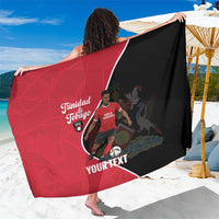 Custom Trinidad and Tobago Football Sarong 2025 Go Champions - Wonder Print Shop