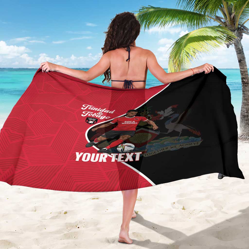 Custom Trinidad and Tobago Football Sarong 2025 Go Champions - Wonder Print Shop
