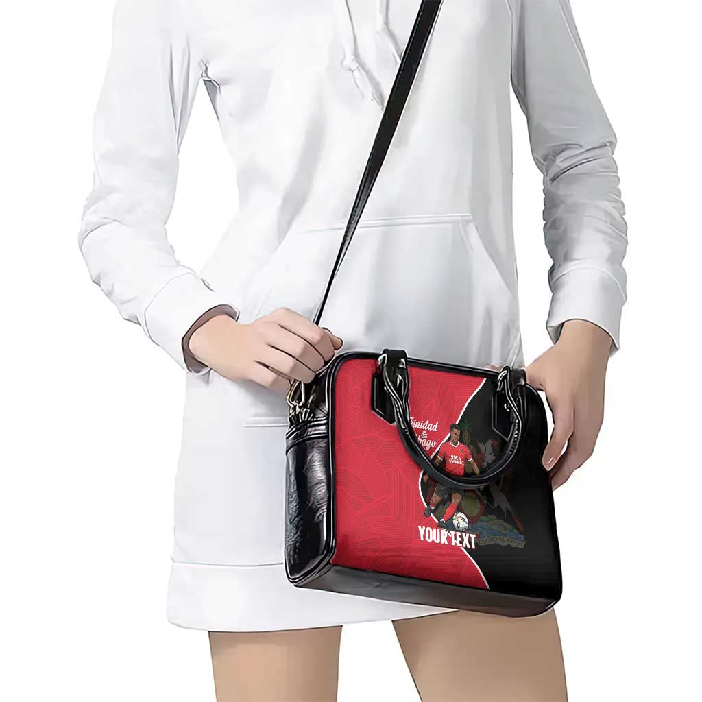 Custom Trinidad and Tobago Football Shoulder Handbag 2025 Go Champions - Wonder Print Shop
