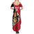 Custom Trinidad and Tobago Football Summer Maxi Dress 2025 Go Champions - Wonder Print Shop