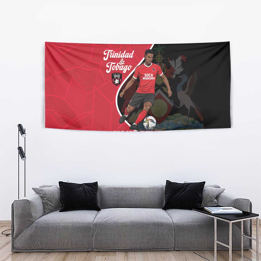 Custom Trinidad and Tobago Football Tapestry 2025 Go Champions - Wonder Print Shop