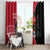 Custom Trinidad and Tobago Football Window Curtain 2025 Go Champions - Wonder Print Shop