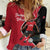Custom Trinidad and Tobago Football Women Casual Shirt 2025 Go Champions - Wonder Print Shop