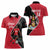 Custom Trinidad and Tobago Football Women Polo Shirt 2025 Go Champions - Wonder Print Shop