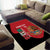 Custom Mexico Football Area Rug Tu Puedes El Tricolor Red - Wonder Print Shop
