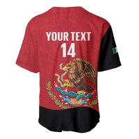 Custom Mexico Football Baseball Jersey Tu Puedes El Tricolor Red - Wonder Print Shop