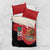 Custom Mexico Football Bedding Set Tu Puedes El Tricolor Red - Wonder Print Shop