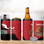 Custom Mexico Football 4 in 1 Can Cooler Tumbler Tu Puedes El Tricolor Red - Wonder Print Shop