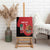 Custom Mexico Football Canvas Wall Art Tu Puedes El Tricolor Red - Wonder Print Shop