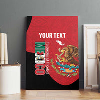 Custom Mexico Football Canvas Wall Art Tu Puedes El Tricolor Red - Wonder Print Shop