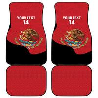 Custom Mexico Football Car Mats Tu Puedes El Tricolor Red - Wonder Print Shop