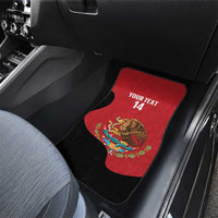 Custom Mexico Football Car Mats Tu Puedes El Tricolor Red - Wonder Print Shop