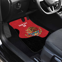 Custom Mexico Football Car Mats Tu Puedes El Tricolor Red - Wonder Print Shop