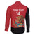 Custom Mexico Football Family Matching Long Sleeve Bodycon Dress and Hawaiian Shirt Tu Puedes El Tricolor Red - Wonder Print Shop