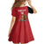 Custom Mexico Football Family Matching Mermaid Dress and Hawaiian Shirt Tu Puedes El Tricolor Red - Wonder Print Shop