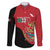 Custom Mexico Football Family Matching Mermaid Dress and Hawaiian Shirt Tu Puedes El Tricolor Red - Wonder Print Shop