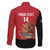 Custom Mexico Football Family Matching Off The Shoulder Long Sleeve Dress and Hawaiian Shirt Tu Puedes El Tricolor Red - Wonder Print Shop