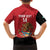 Custom Mexico Football Family Matching Short Sleeve Bodycon Dress and Hawaiian Shirt Tu Puedes El Tricolor Red - Wonder Print Shop