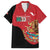 Custom Mexico Football Family Matching Short Sleeve Bodycon Dress and Hawaiian Shirt Tu Puedes El Tricolor Red - Wonder Print Shop