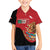 Custom Mexico Football Family Matching Short Sleeve Bodycon Dress and Hawaiian Shirt Tu Puedes El Tricolor Red - Wonder Print Shop