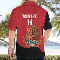 Custom Mexico Football Hawaiian Shirt Tu Puedes El Tricolor Red - Wonder Print Shop