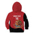Custom Mexico Football Kid Hoodie Tu Puedes El Tricolor Red - Wonder Print Shop