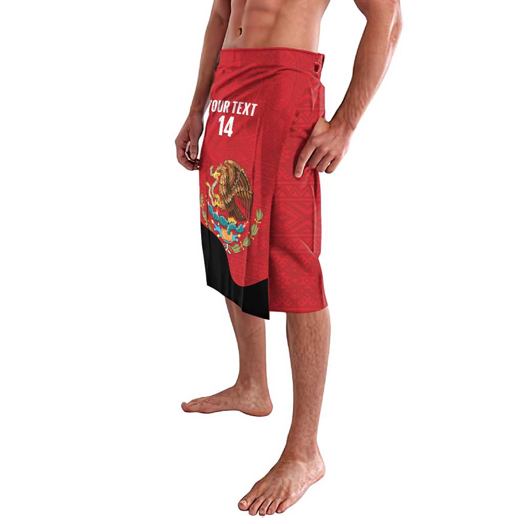 Custom Mexico Football Lavalava Tu Puedes El Tricolor Red - Wonder Print Shop