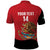 Custom Mexico Football Polo Shirt Tu Puedes El Tricolor Red - Wonder Print Shop
