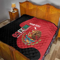 Custom Mexico Football Quilt Tu Puedes El Tricolor Red - Wonder Print Shop
