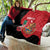 Custom Mexico Football Quilt Tu Puedes El Tricolor Red - Wonder Print Shop