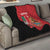 Custom Mexico Football Quilt Tu Puedes El Tricolor Red - Wonder Print Shop