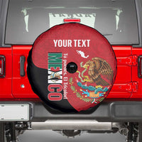Custom Mexico Football Spare Tire Cover Tu Puedes El Tricolor Red - Wonder Print Shop