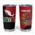 Custom Mexico Football Tumbler Cup Tu Puedes El Tricolor Red - Wonder Print Shop