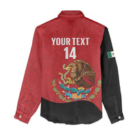 Custom Mexico Football Women Casual Shirt Tu Puedes El Tricolor Red - Wonder Print Shop