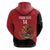 Custom Mexico Football Zip Hoodie Tu Puedes El Tricolor Red - Wonder Print Shop