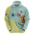 Custom Mexico Football Hoodie Tu Puedes El Tricolor Cyan - Wonder Print Shop