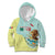 Custom Mexico Football Kid Hoodie Tu Puedes El Tricolor Cyan - Wonder Print Shop