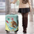 Custom Mexico Football Luggage Cover Tu Puedes El Tricolor Cyan - Wonder Print Shop