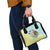 Custom Mexico Football Shoulder Handbag Tu Puedes El Tricolor Cyan - Wonder Print Shop