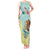 Custom Mexico Football Tank Maxi Dress Tu Puedes El Tricolor Cyan - Wonder Print Shop