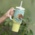 Custom Mexico Football Tumbler With Handle Tu Puedes El Tricolor Cyan - Wonder Print Shop