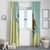 Custom Mexico Football Window Curtain Tu Puedes El Tricolor Cyan - Wonder Print Shop