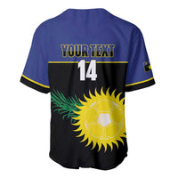 Custom Guadeloupe Football Baseball Jersey Allez Gwada Boys - Wonder Print Shop