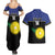 Custom Guadeloupe Football Couples Matching Summer Maxi Dress and Hawaiian Shirt Allez Gwada Boys - Wonder Print Shop