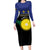 Custom Guadeloupe Football Family Matching Long Sleeve Bodycon Dress and Hawaiian Shirt Allez Gwada Boys - Wonder Print Shop