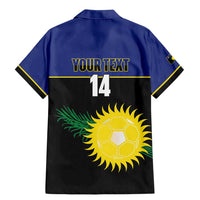 Custom Guadeloupe Football Family Matching Mermaid Dress and Hawaiian Shirt Allez Gwada Boys - Wonder Print Shop