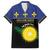 Custom Guadeloupe Football Family Matching Summer Maxi Dress and Hawaiian Shirt Allez Gwada Boys - Wonder Print Shop