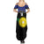 Custom Guadeloupe Football Family Matching Summer Maxi Dress and Hawaiian Shirt Allez Gwada Boys - Wonder Print Shop